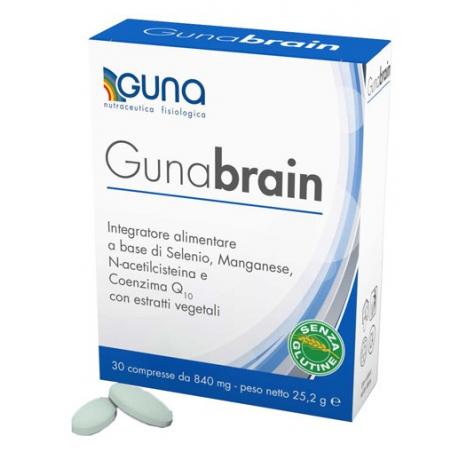 Guna Brain 30 Compresse Integratore Forma Mentale