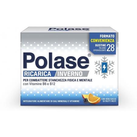 Polase Ricarica Inverno Integratore per Fabbisogno Nutrienti in Inverno 28 Bustine