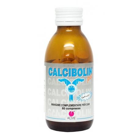 Acme Calcibolin Integratore per cani in 80 Compresse