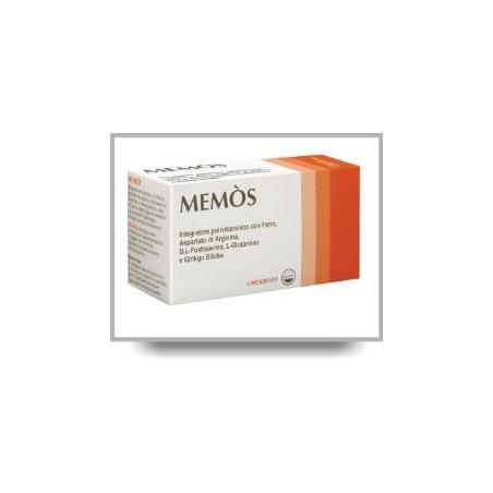 Agips Farmaceutici Memos Integratore Alimentare per Memoria e Concentrazione 10 Flaconcini 10 Ml