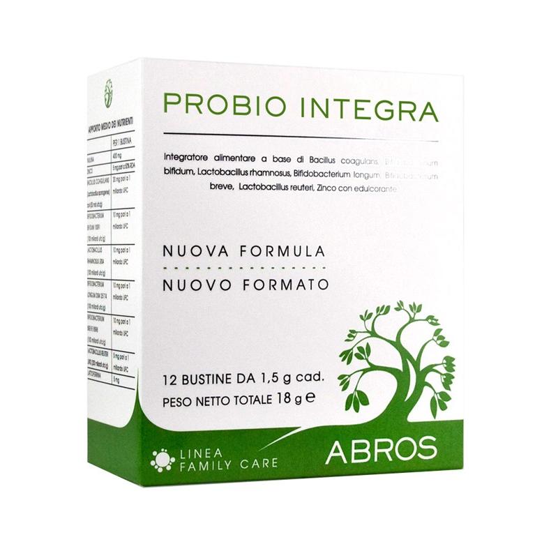 Abros Probiointegra 12 Bustine Integratore Equilibrio Intestinale