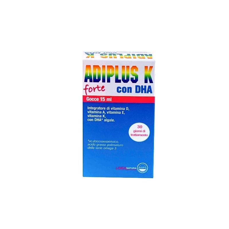 Agips Farmaceutici Adiplus K Forte Gocce Flaconcino 15 Ml