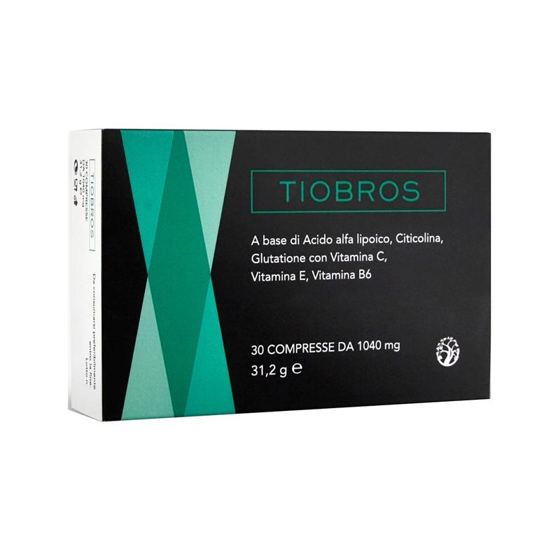 Abros Tiobros Integratore alimentare multivitaminico, 30 compresse