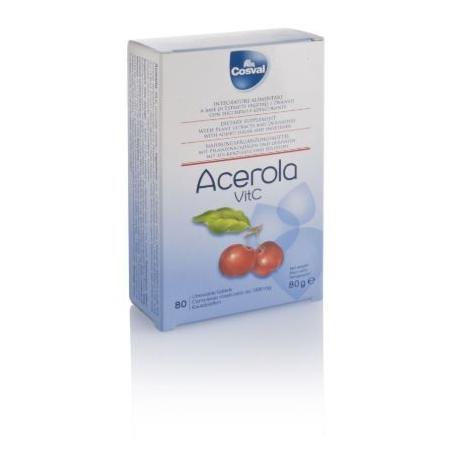 Cosval Acerola VItC 80 Tavolette Integratore Ricostituente