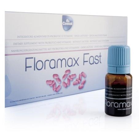 Cosval Floramax Fast 10 ml Integratore per Equilibrio Flora Intestinale