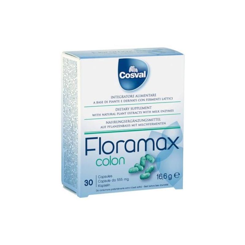Cosval Floramax Colon 30 Capsule Integratore con Probiotici
