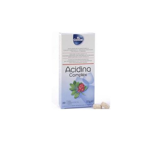 Cosval Acidina Complex 20 Tavolette Integratore di Sali Minerali