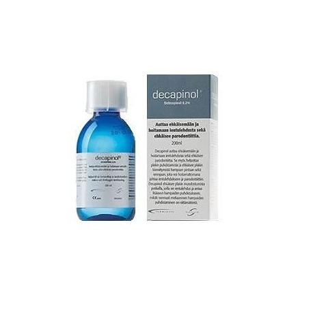 Alliance Pharma Decapinol 300 ml Colluttorio per Trattamento Gengiviti e Prevenzione Periodontiti