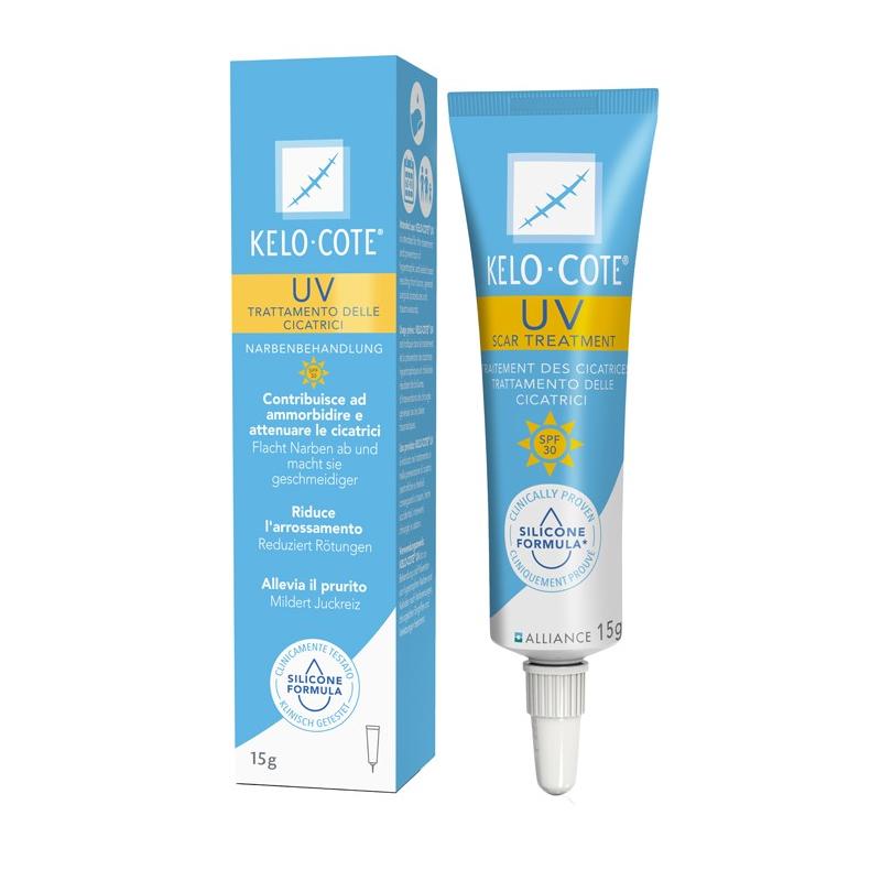 Alliance Pharma Kelo Cote UV Gel per Protezione Cicatrici 15 g