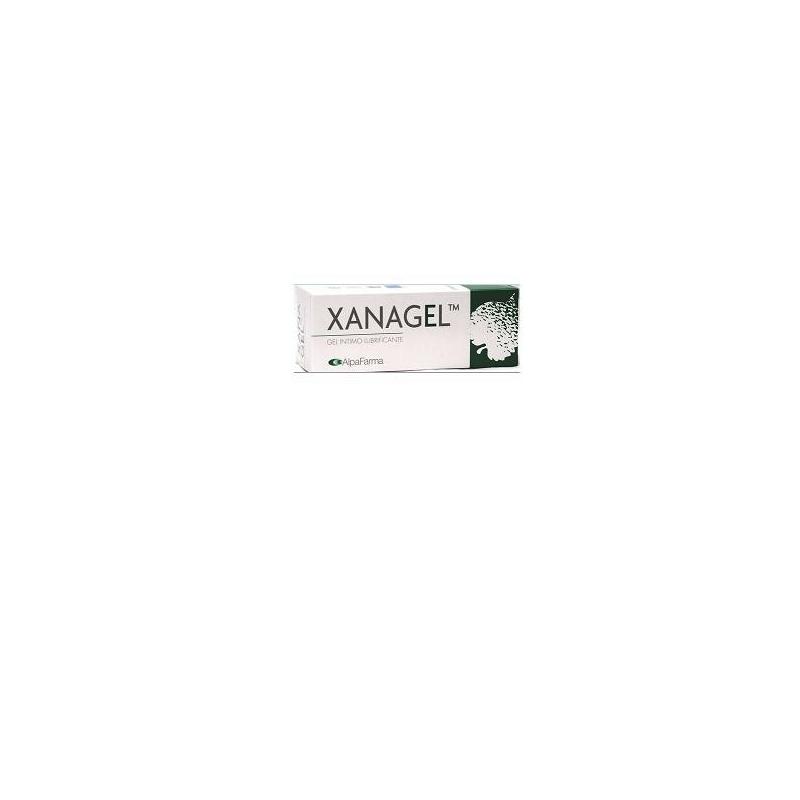 Alpafarma Xanagel Gel intimo ad azione antisettica, lenitiva e lubrificante, 40 ml