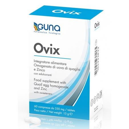 Guna Ovix 60 Compresse Integratore Alimentare Vie Respiratorie Allergie Stagionali