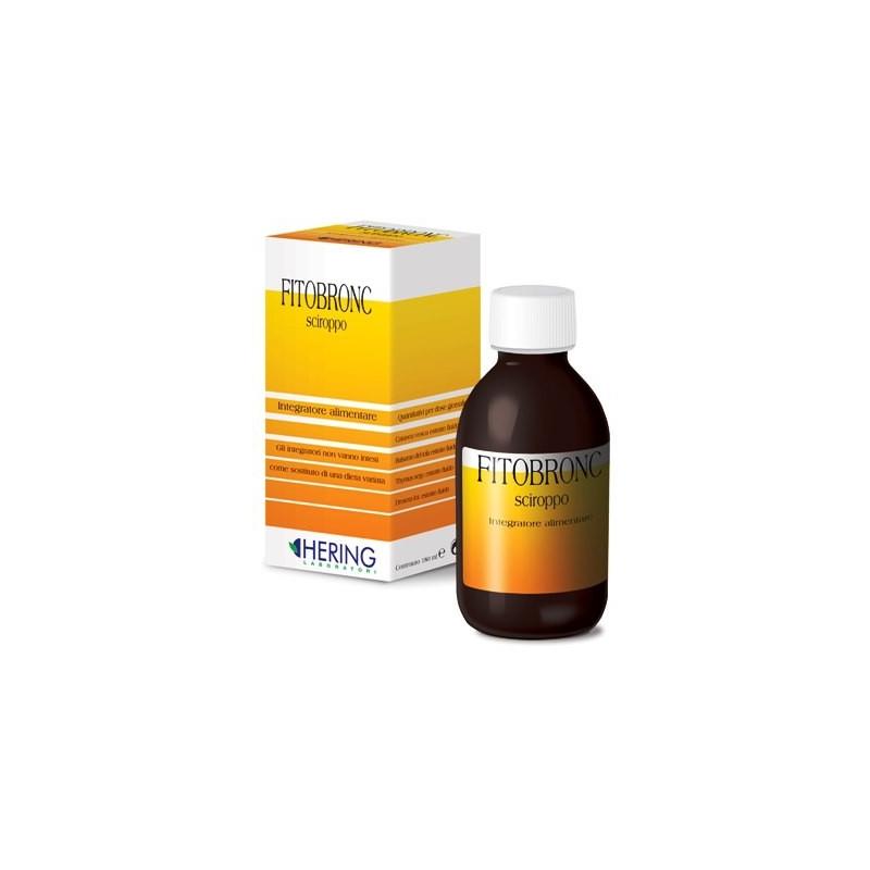 Hering Fitobronc Sciroppo per la tosse e le infiammazioni delle vie respiratorie, flacone 180 ml