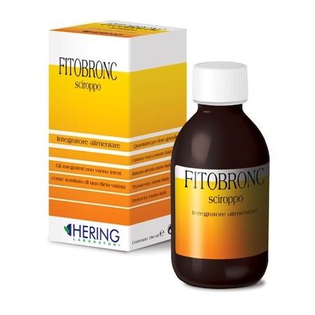 Hering Fitobronc Sciroppo per la tosse e le infiammazioni delle vie respiratorie, flacone 180 ml