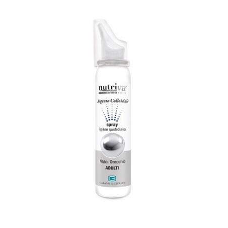 Nutriva Argento Colloidale Adulti Spray Naso-Orecchio 100 ml
