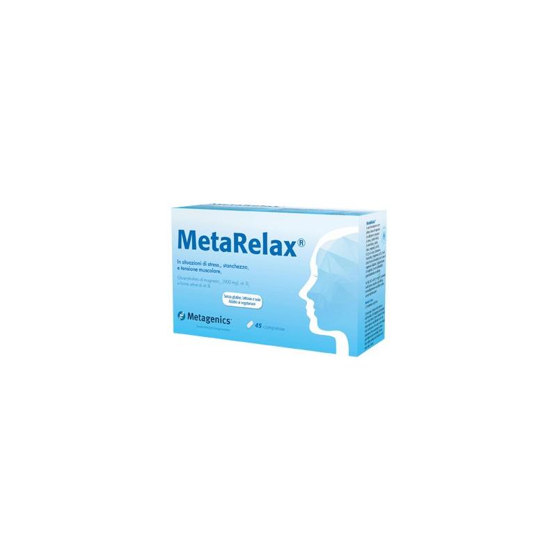 Metagenics MetaRelax integratore per la stanchezza 45 compresse