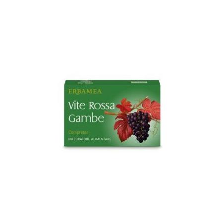 Erbamea Vite Rossa 30 Compresse Integratore Gambe Pesanti