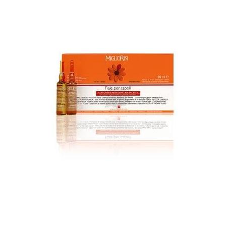 Cosval Migliorin 10 Fiale 10 ml Fiale per Capelli Anticaduta