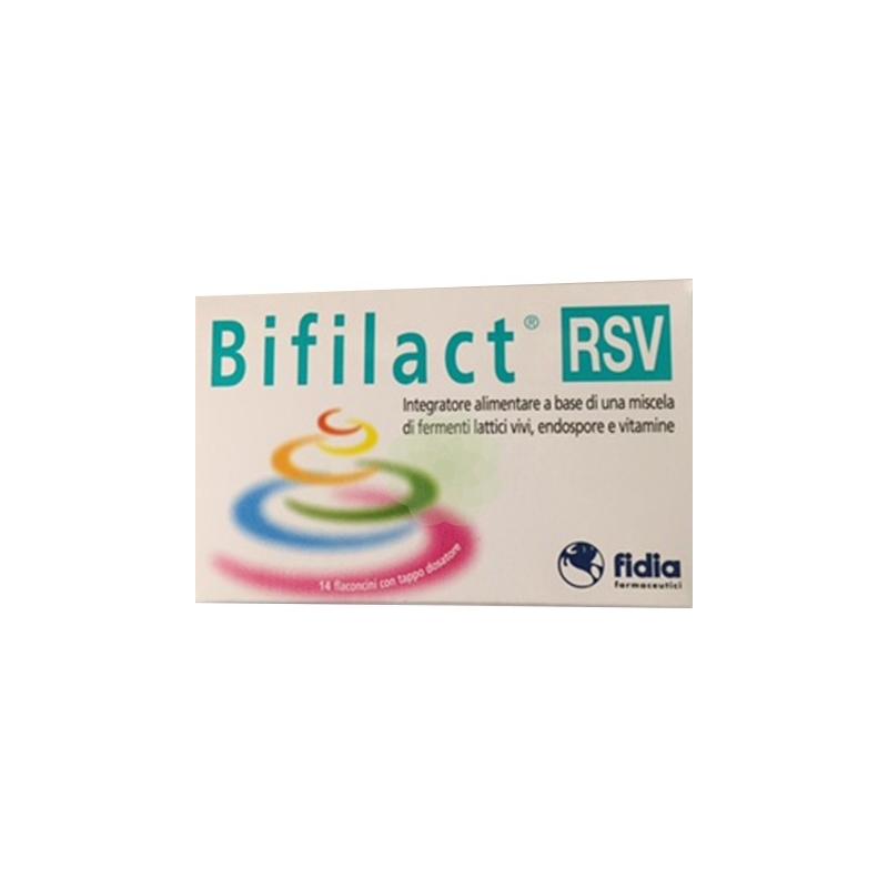 Fidia Bifilact RSV 14 Flaconcini Integratore di Fermenti Lattici Vivi