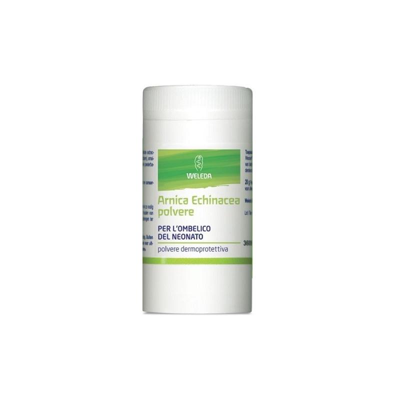 Weleda Arnica Echinacea 20 g Talco in Polvere per Bimbo