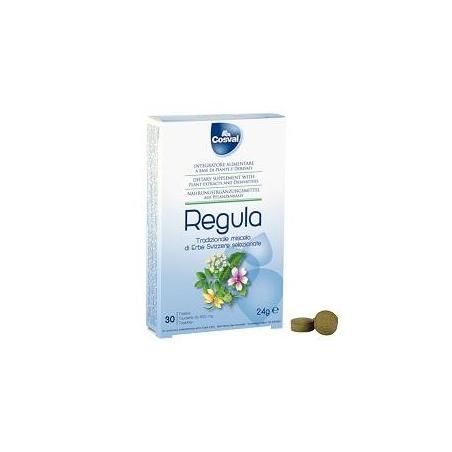 Cosval Regula 30 g Tavolette Integratore alle Erbe Svizzere