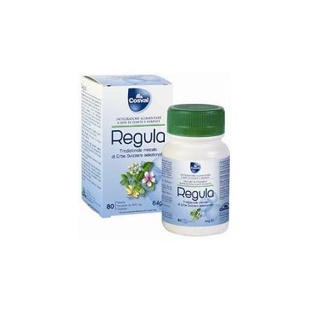 Cosval Regula 80 g Tavolette Integratore alle Erbe Svizzere