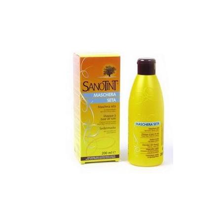 Cosval Sanotint Maschera Seta 200 ml Trattamento Nutriente per Capelli