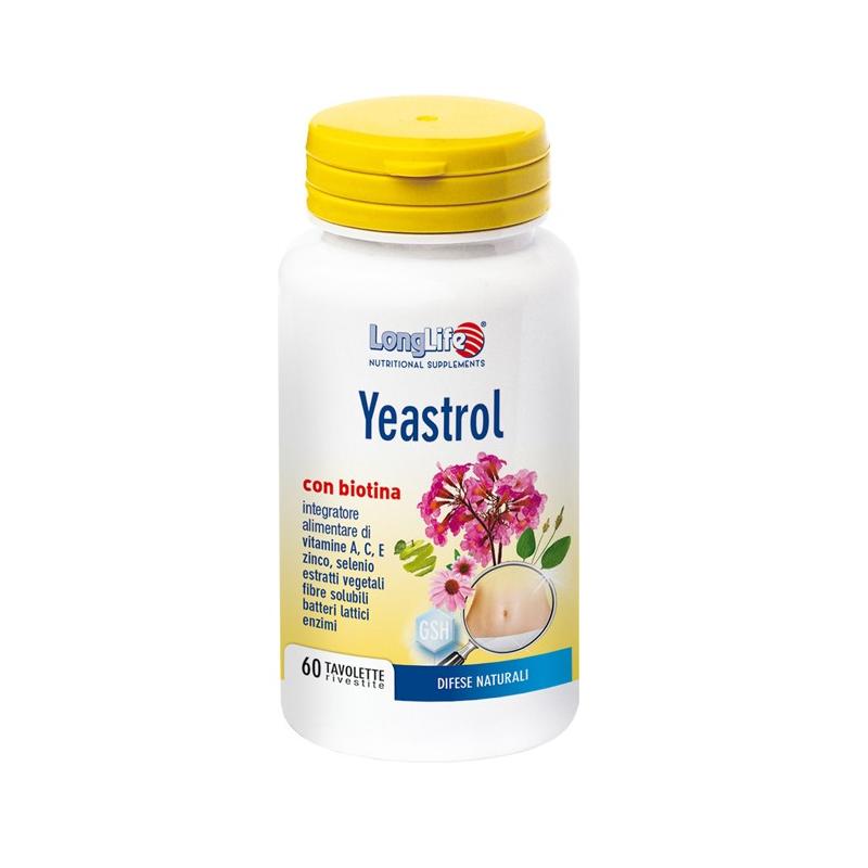 Phoenix Longlife Yeastrol 60 Tavolette Integratore Antiossidante