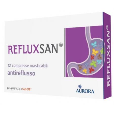 Aurora Biofarma Refluxsan 12 compresse Integratore per il Reflusso