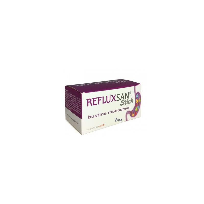 Aurora Biofarma Refluxsan Stick 24 bustine Integratore per il Reflusso