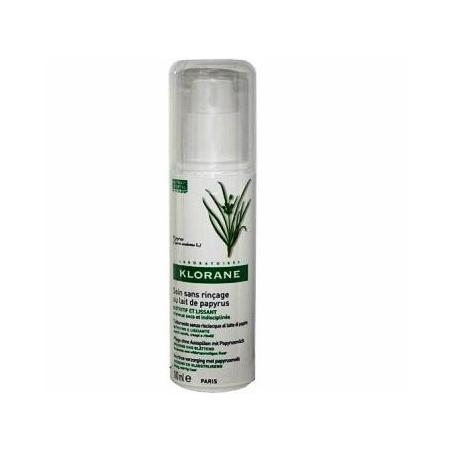 Klorane 125 ml Trattamento Lisciante al Latte di Papiro per Capelli