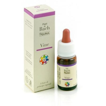 Guna Fiori di Bach Vine 10 ml Gocce per L'Equilibrio Mentale
