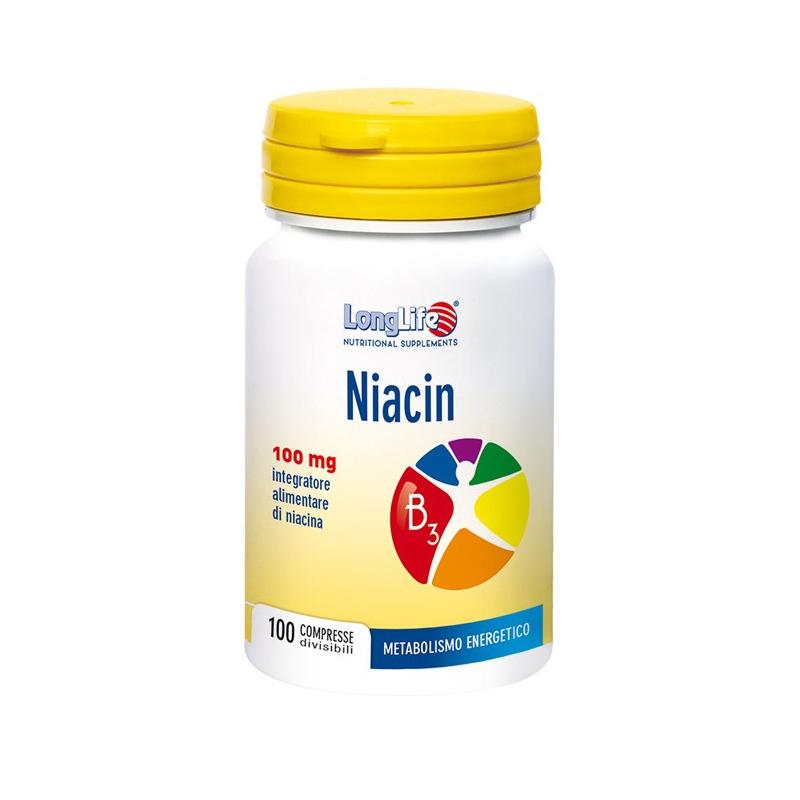 Phoenix LongLife Niacin 100 Compresse Integratore Energetico