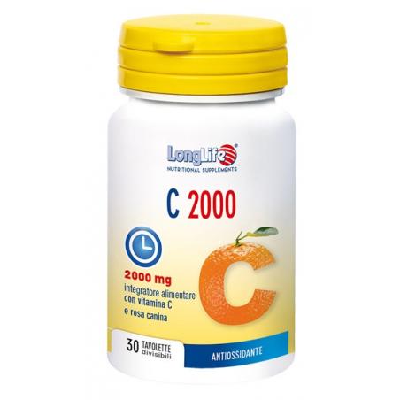 Phoenix LongLife C2000 30 Tavolette Integratore Sistema Immunitario