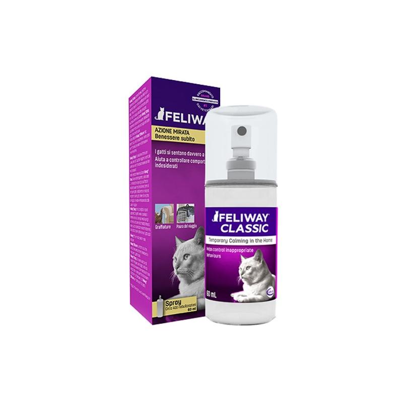 Ceva Feliway Classic 60 ml Spray Feromoni Facciali Gatto