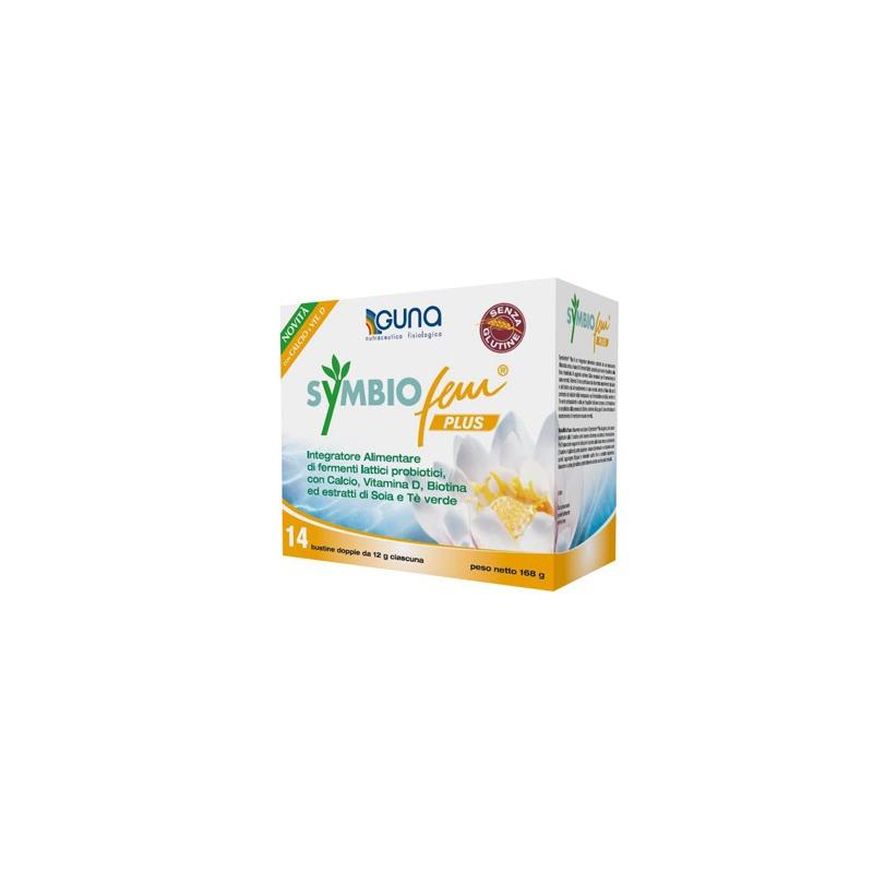 Guna Symbiofem Plus 14 Bustine Integratore per Equilibrio Flora Intestinale