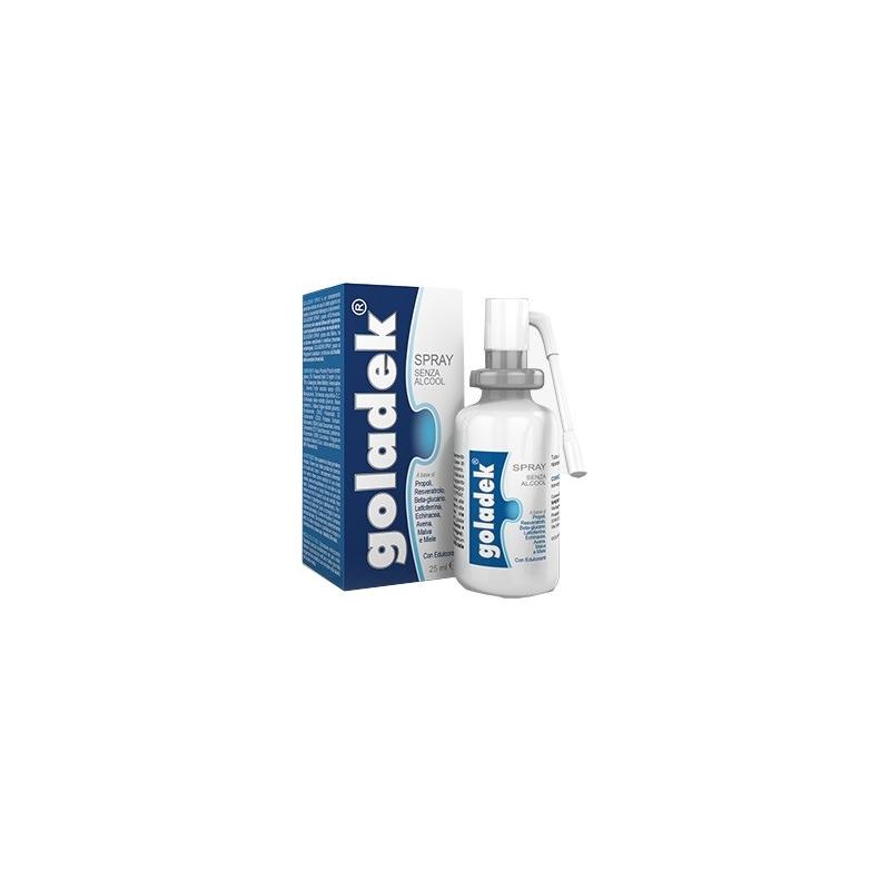 ShedirPharma Goladek Spray 25 ml Integratore Benessere Gola