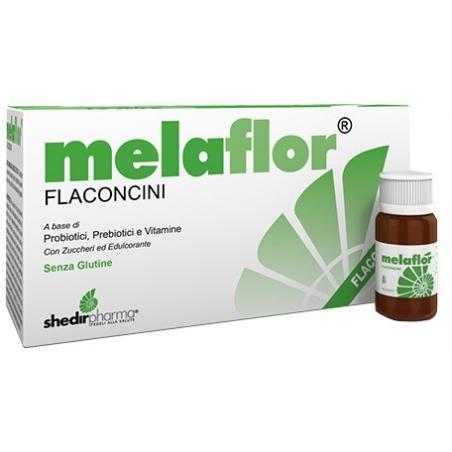 ShedirPharma Melaflor 10 Flaconcini Benessere Flora Intestinale