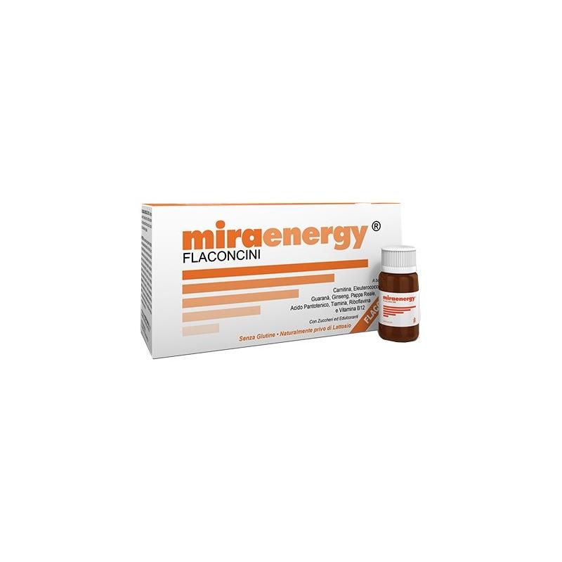 ShedirPharma Miraenergy 10 Flaconcini Integratore Benessere Fisico e Mentale