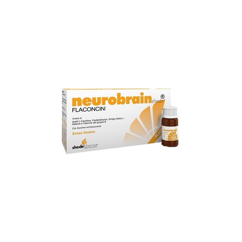 ShedirPharma Neurobrainshedir 10 Flaconcini Integratore Sistema Nervoso