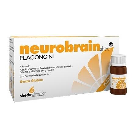 ShedirPharma Neurobrainshedir 10 Flaconcini Integratore Sistema Nervoso