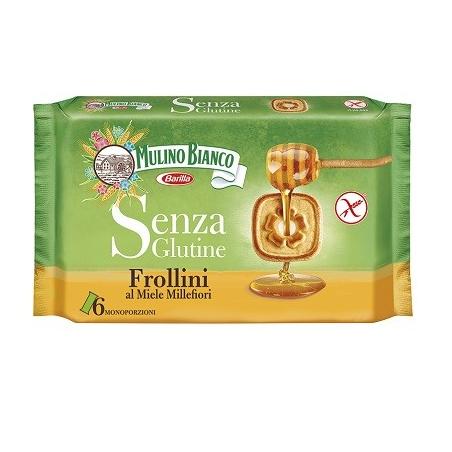 Mulino Bianco Frollini al Miele Millefiori 250 G Biscotti Senza Glutine