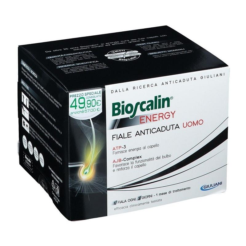 Bioscalin Energy 10 Fiale Anticaduta Uomo