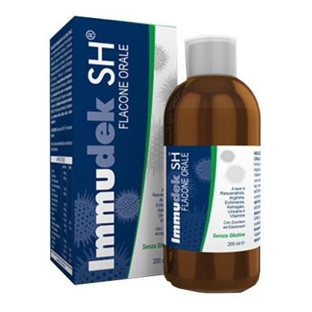 Sheril Pharma Immudek SH 200 ml Sciroppo Integratore per le Difese