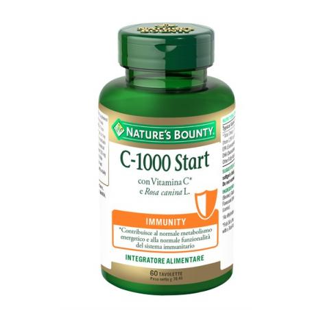 Nature's Bounty C-1000 Start Integratore Per Difese Immunitarie 60 Tavolette