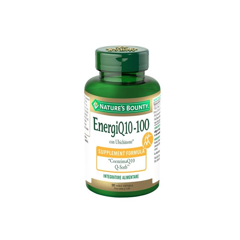 Nature's Bounty Naturalmente Energi Q10 Integratore Energetico 30 Capsule