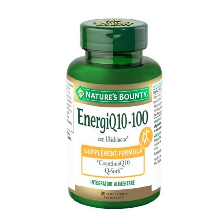 Nature's Bounty Naturalmente Energi Q10 Integratore Energetico 30 Capsule