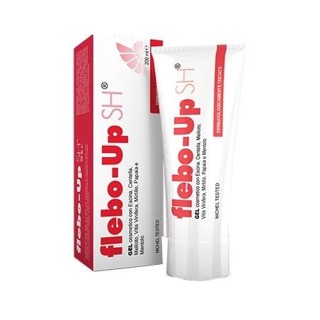 Shedir Pharma Flebo-UP SH 200 ml Gel per Gambe Stanche e Pesanti