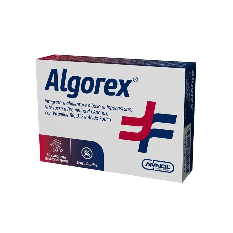 Amnol Algorex 30 Compresse Integratore Funzionalità Microcircolatoria