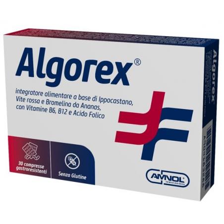Amnol Algorex 30 Compresse Integratore Funzionalità Microcircolatoria
