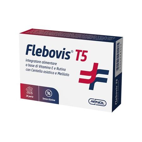 Amnol Flebovis T5 20 Perle Integratore Per La Circolazione